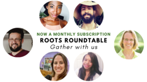 Roots Roundtable Subscription teacher bubblesRound