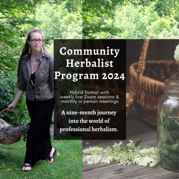 Community Herbalist Program Live with Zoom 2