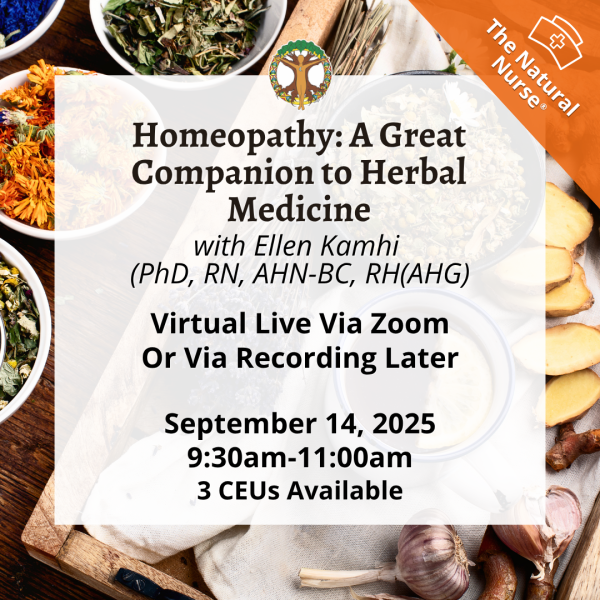 Homeopathy: A Great Companion to Herbal Medicine with Ellen Kamhi