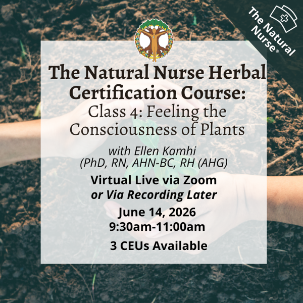 Herb, class, herbal, botany, natural nurse, distance learning