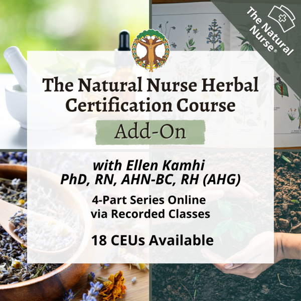 Natural Nurse Herbal Certification Course - Add-On 2026