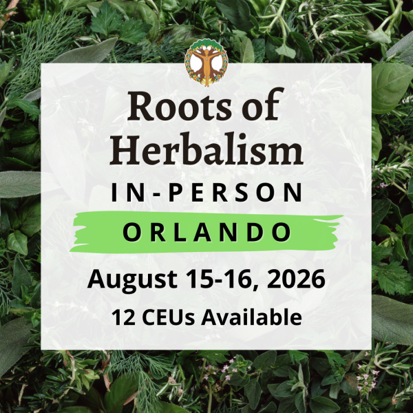 Home 23 Roots of Herbalism - In-Person - Orlando - August 15-16, 2026