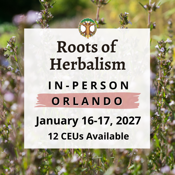 Home 21 Roots of Herbalism - In-Person - Orlando - January 16-17, 2027
